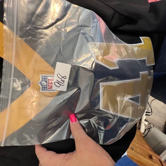 Nike NFL New Orleans Saints Jersey Mens Small Black Alvin Kamara #41 Football - Picture 7 of 7